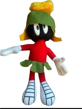LARGE ‘97 Vintage Looney Tunes Marvin The Martian NEW Poseable Removable Helmet